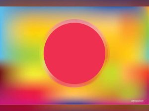 Pink Circle Abstract Background