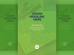 Green Pattern Abstract Template