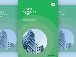 Green Circle Brochure Template