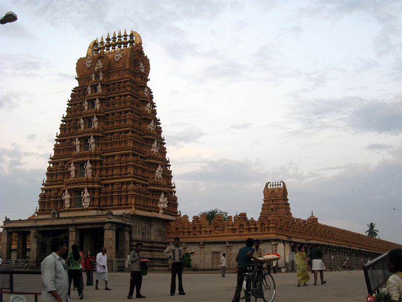 Temple Evening South India