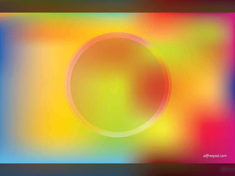 Colorful Circle Abstract Background