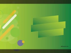 Green Abstract Banner