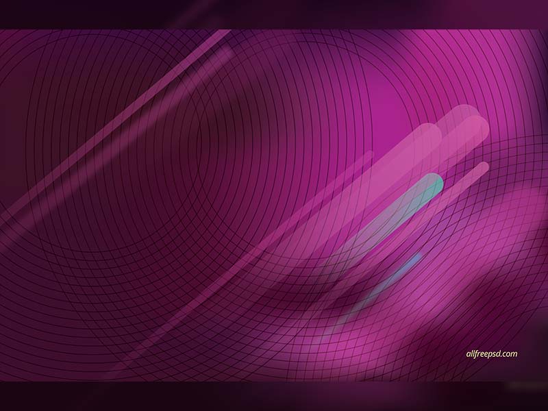 Pink Rays Circle Abstract