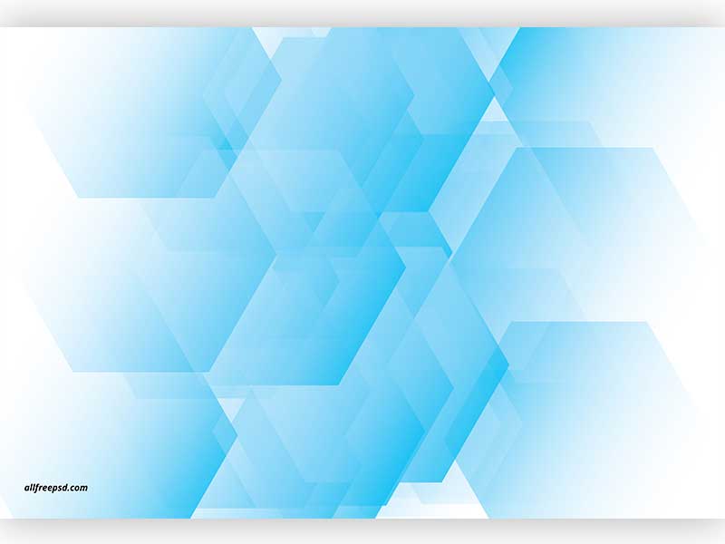 Blue Hexagon Pattern Graphics