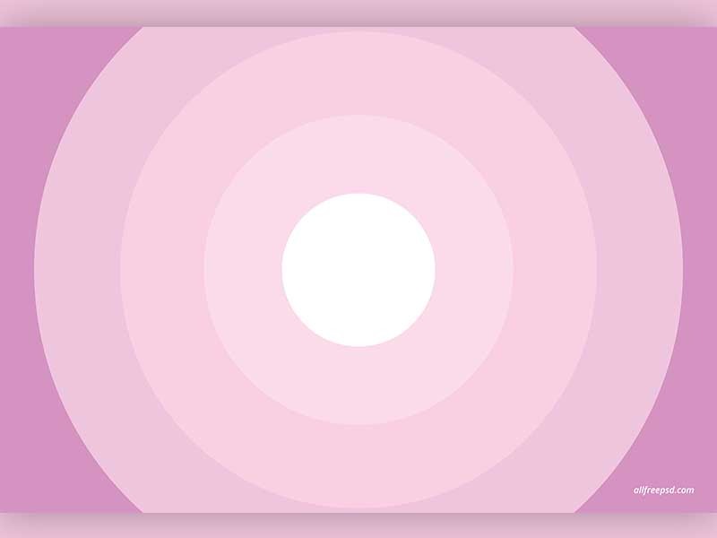 Purple Peach Circle Background