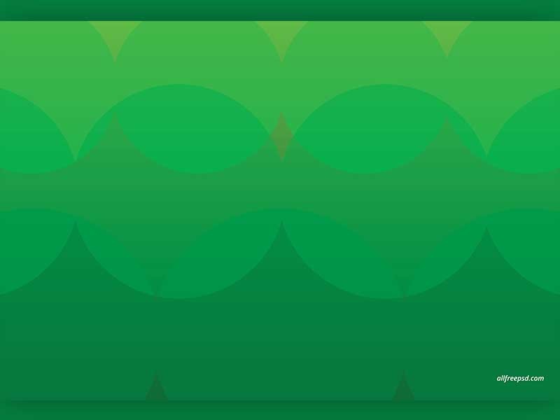 Green Circle Pattern Background