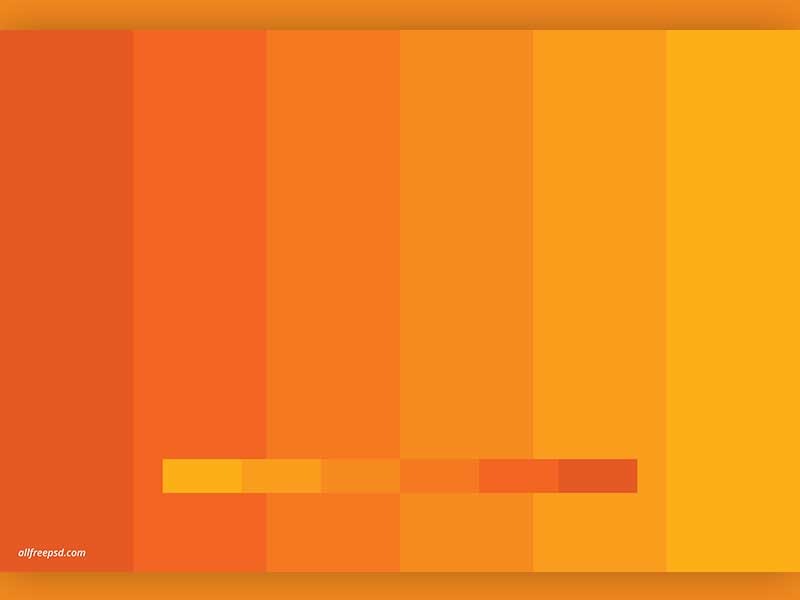 Orange Strips Background