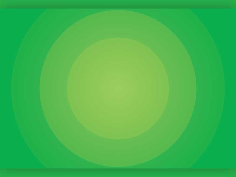 Green Circle Abstract Background