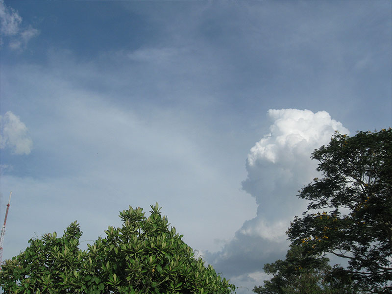 Cloud with blue Sky