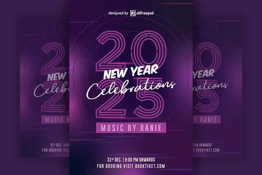 new-year-2025-celebration-poster