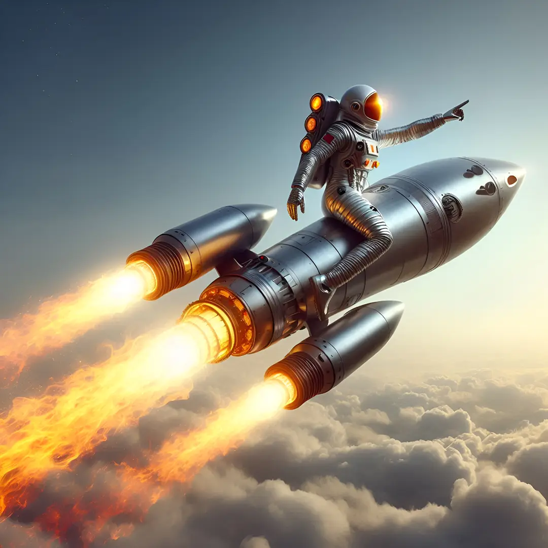 astronaut-on-a-rocket-flying-above-clouds