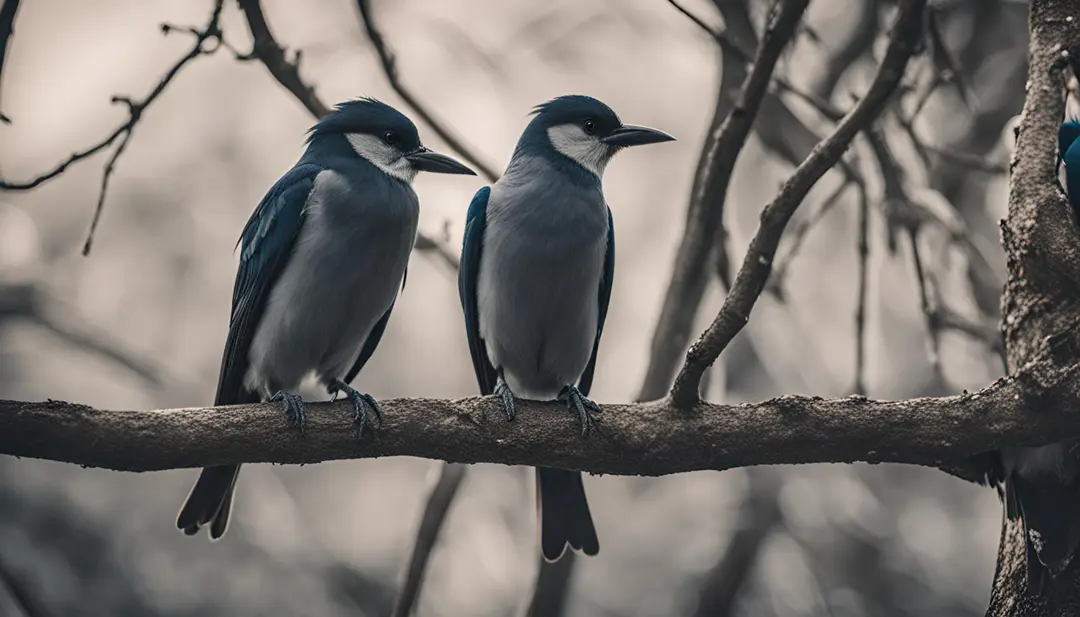 a-beautiful-bird-couple-on-a-tree