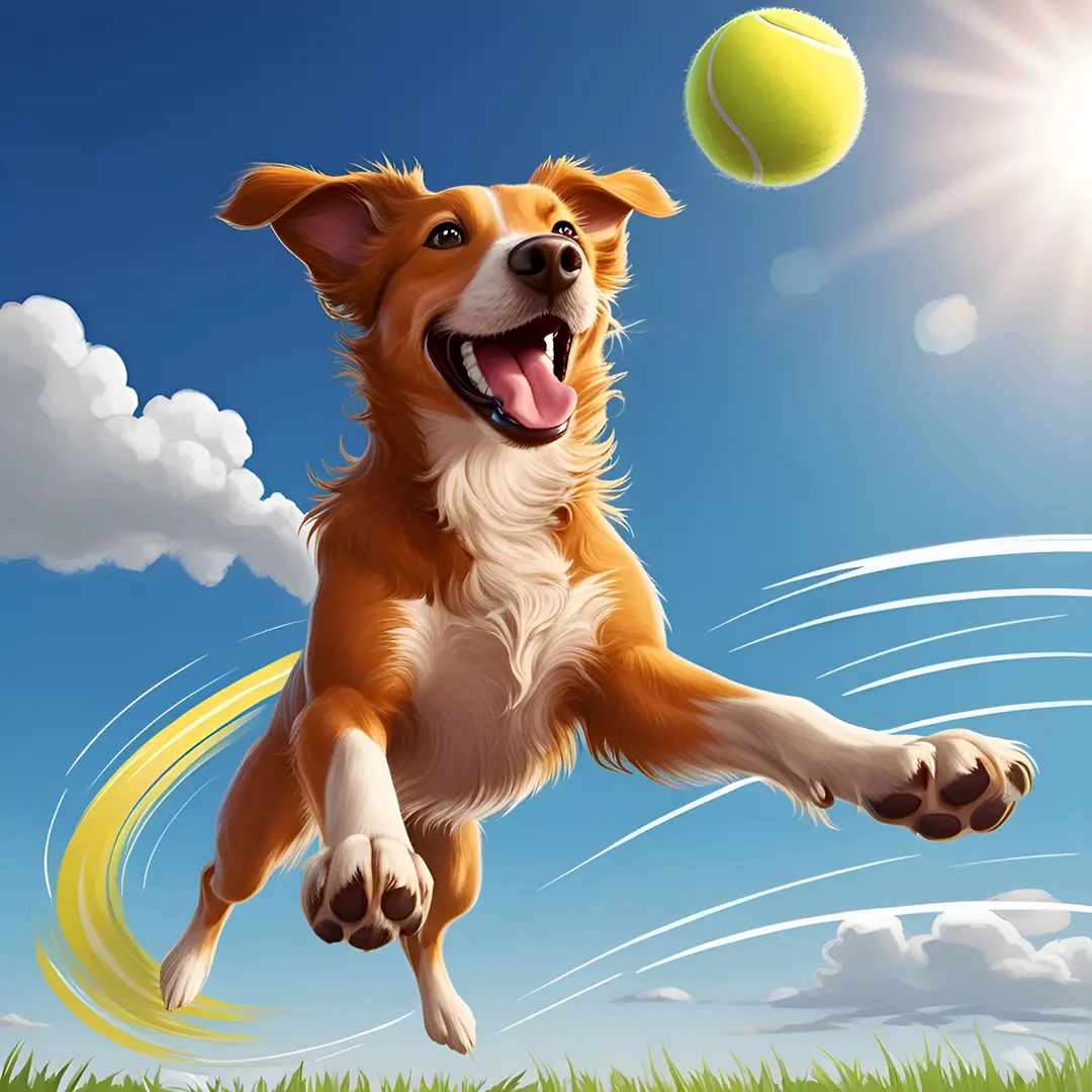 a-joyful-dog-jumping-for-ball