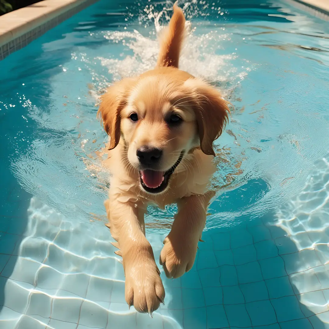 a-playful-golden-retriever-puppy-swimming-in-pool