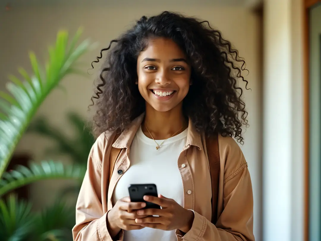 cheerful-teenage-girl-holding-smartphone