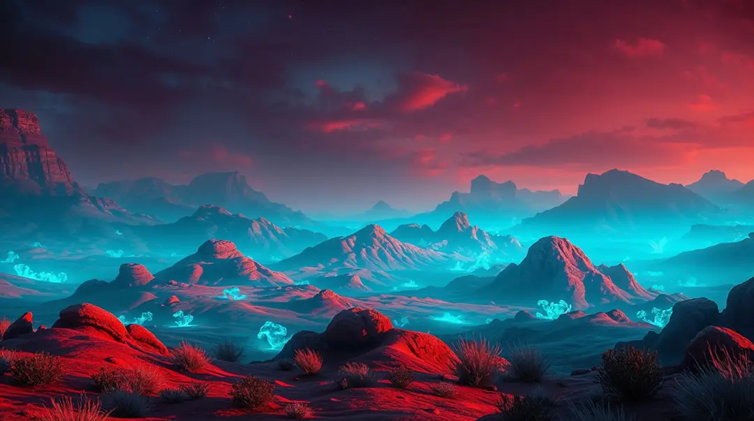 digital-painting-of-a-bioluminescent-landscape