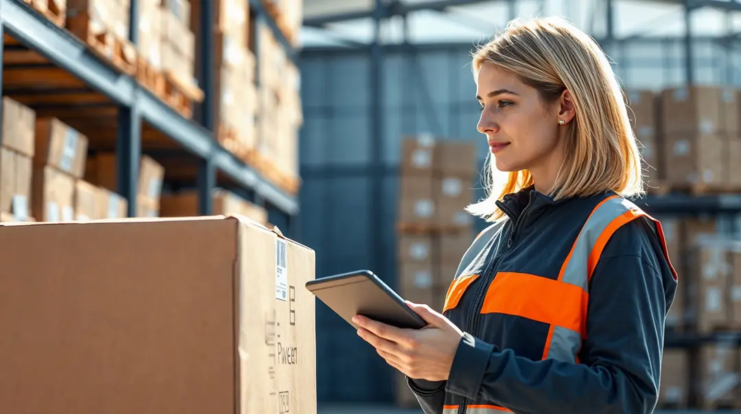 a-female-logistics-worker-in-a-safety-vest