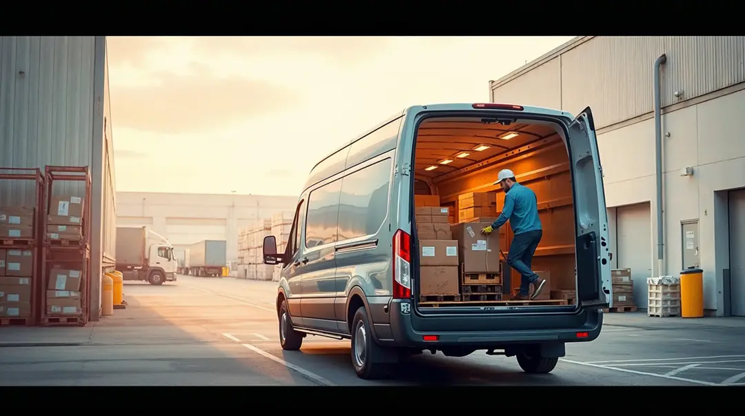 a-logistics-worker-loading-boxes-into-a-cargo-van