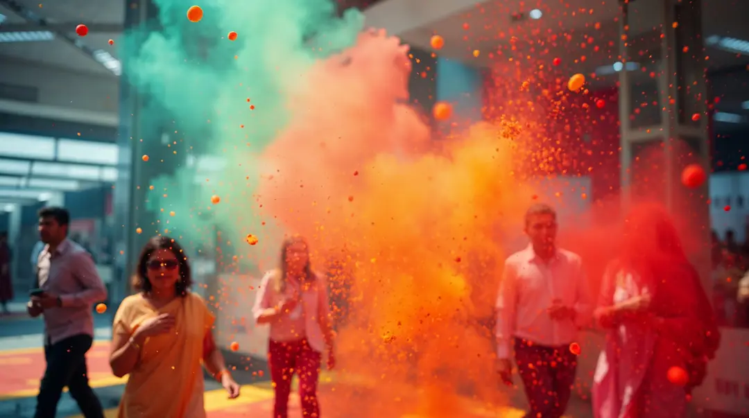 orange-and-green-holi-powders-fill-the-air