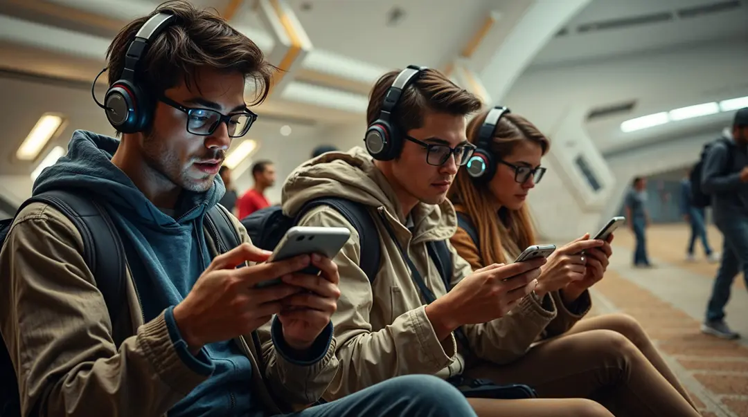 tech-savvy-college-students-wearing-headphones
