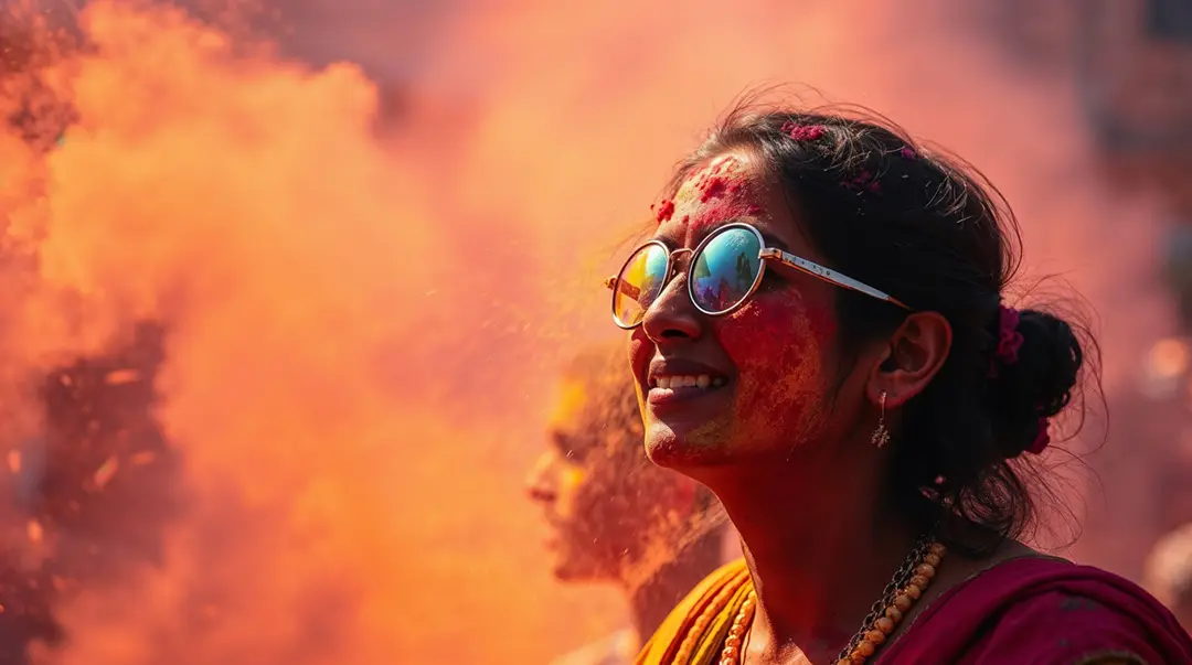 a-young-woman-in-sunglasses-playing-holi