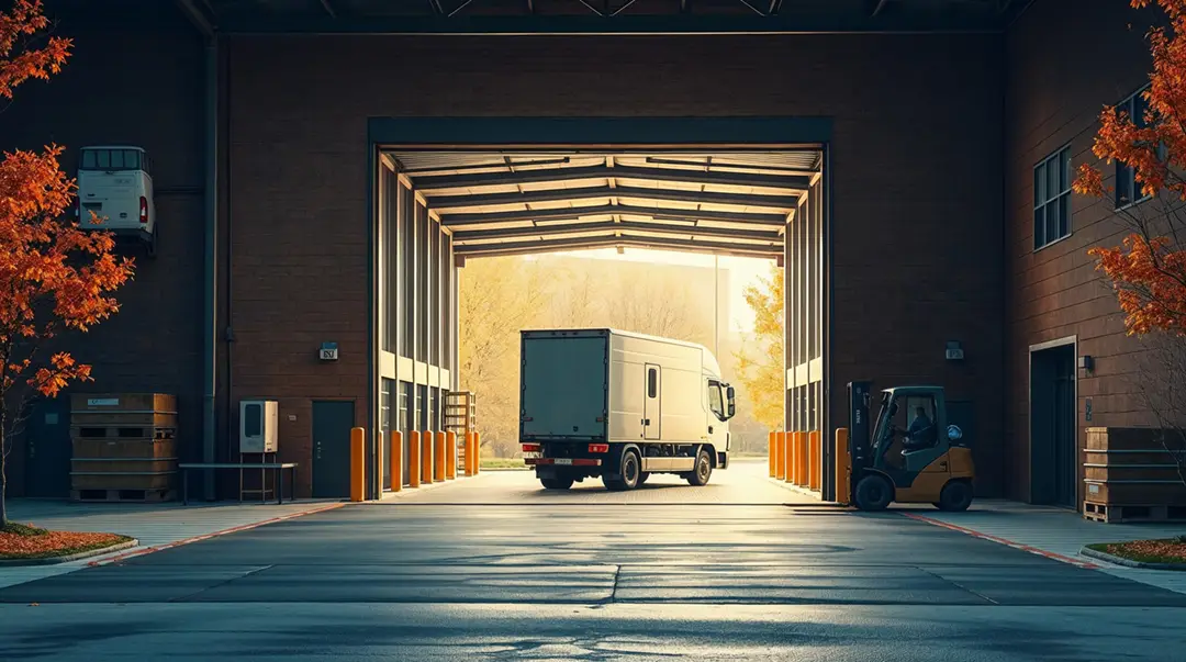 delivery-truck-at-the-loading-dock