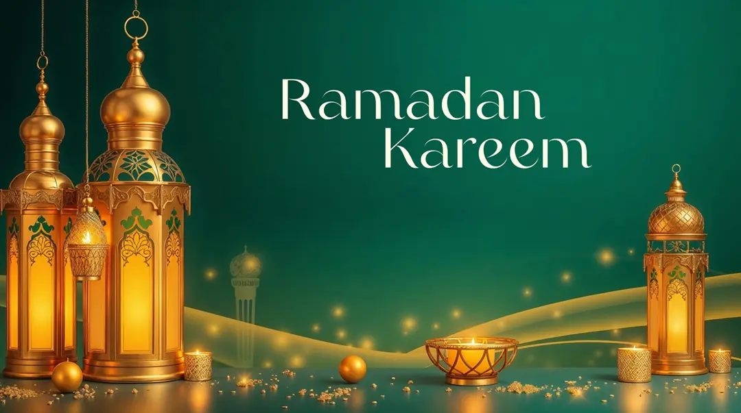 luxurious-ramadan-kareem-stock-photo