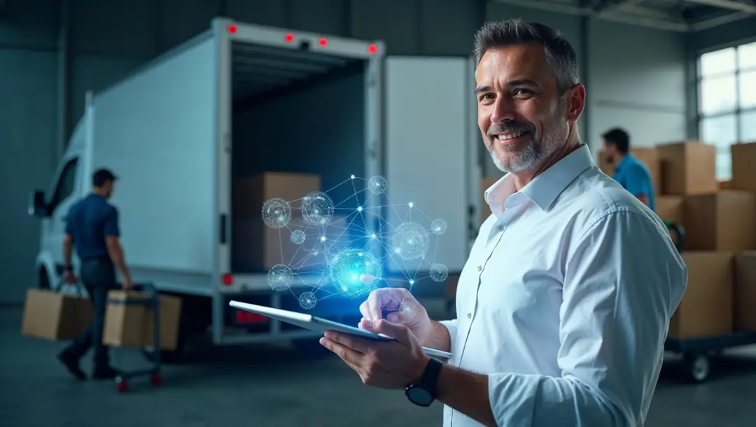 logistics-manager-using-tablet-with-holographic
