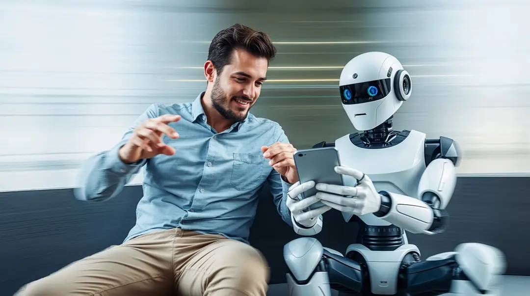 man-and-humanoid-robot-with-smartphone