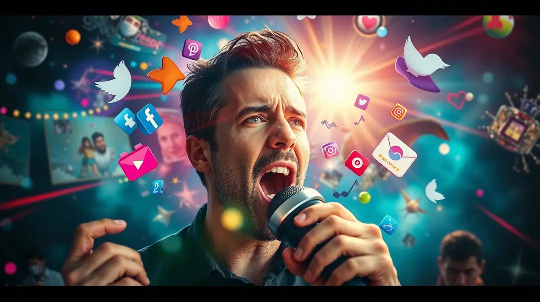 man-shouts-into-a-microphone