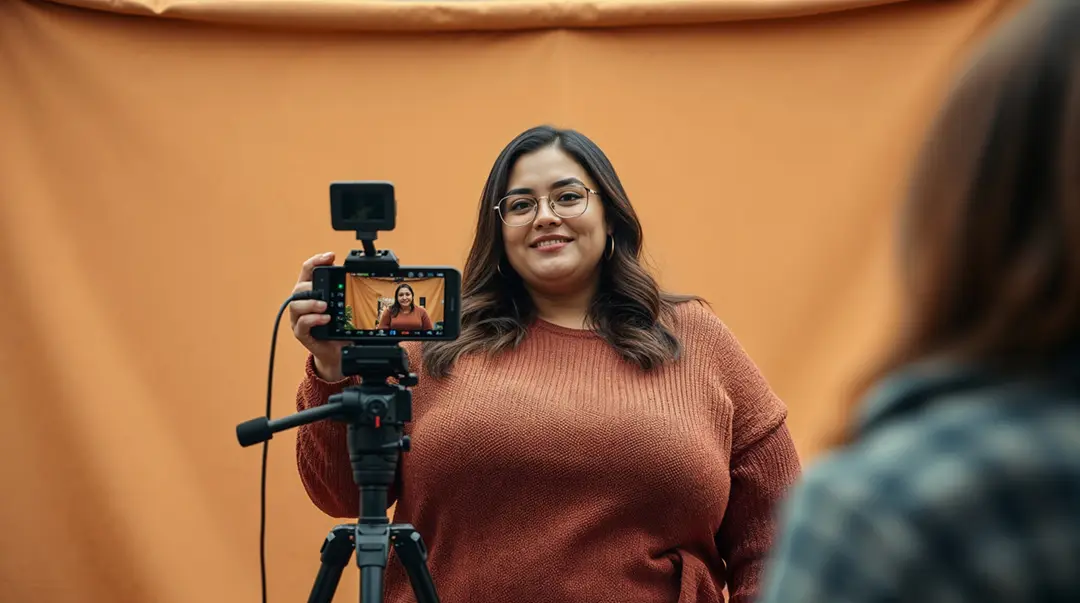 woman-content-creator-filming-video