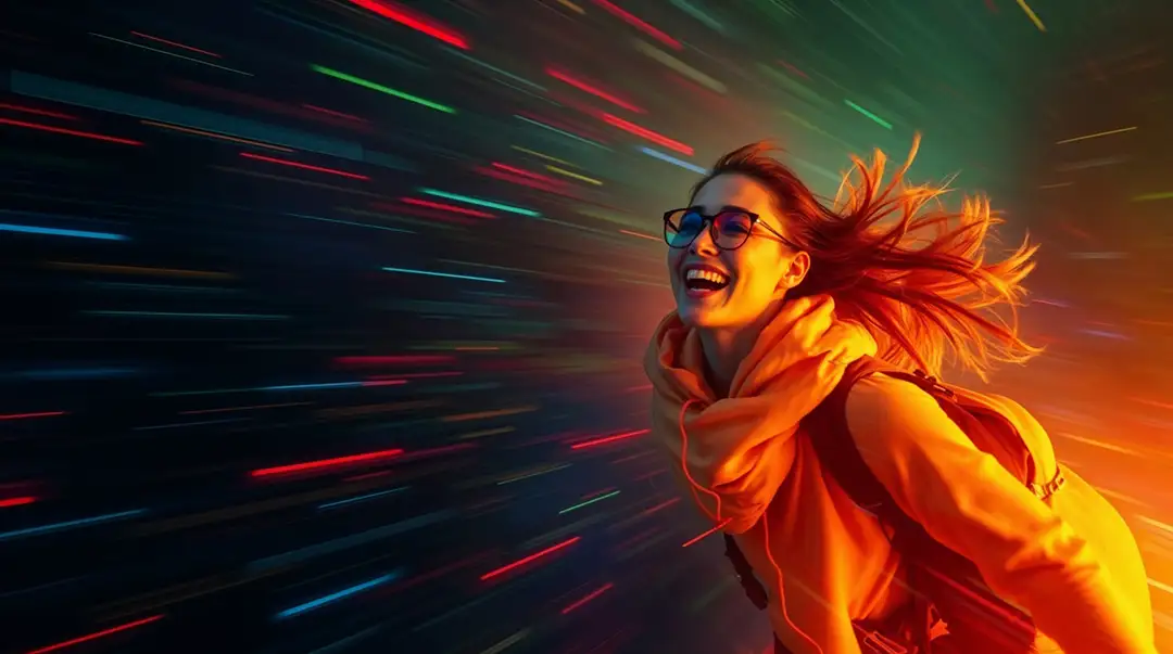 energetic-woman-in-orange-hoodie