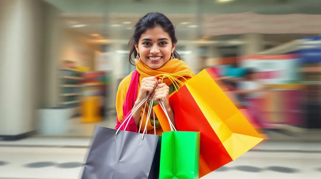 happy-indian-woman-shopping-at-a-mall