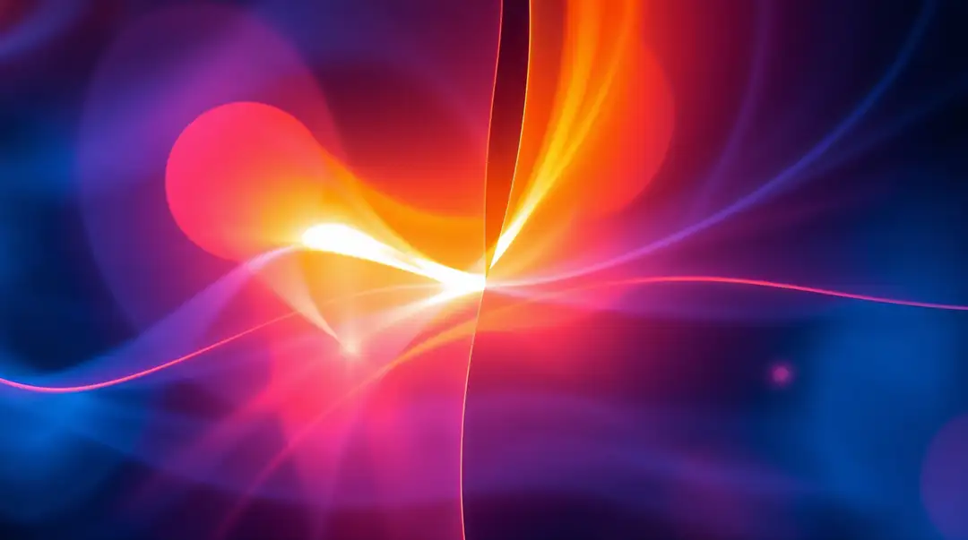 vibrant-abstract-light-waves-in-red
