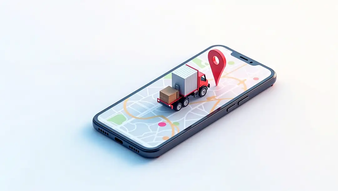 3d-delivery-truck-on-smartphone-map