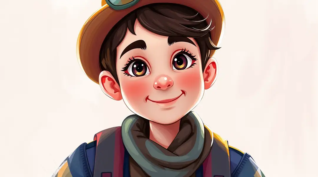 adorable-cartoon-boy-with-bright-eyes