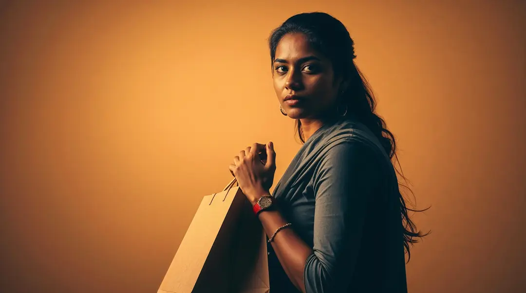 an-indian-woman-with-shopping-bags