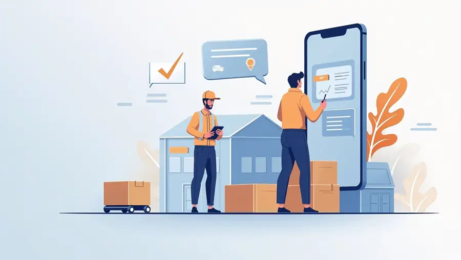 digital-logistics-tracking-illustration