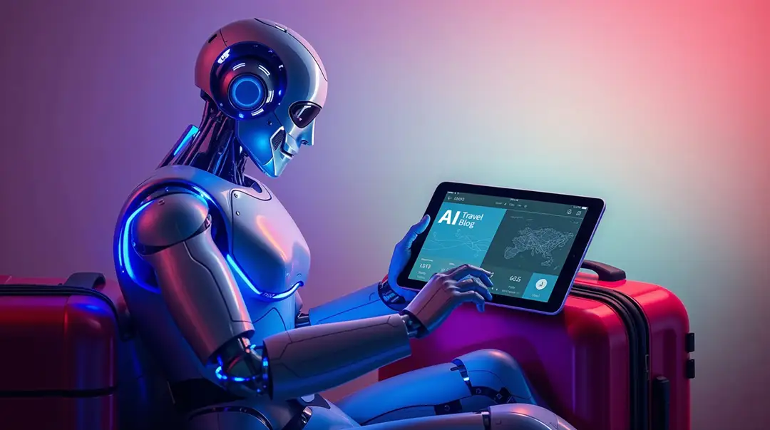 futuristic-robot-planning-travel