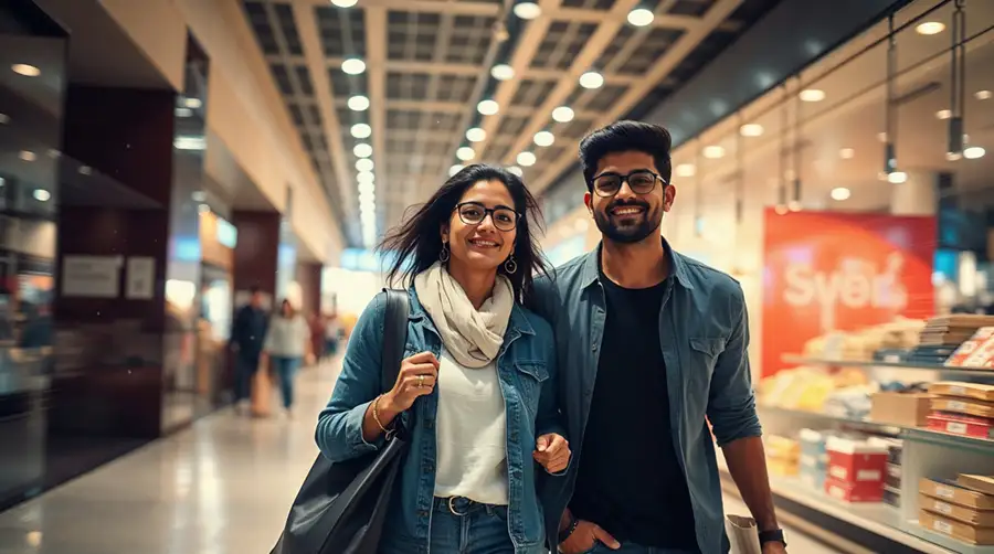 happy-young-couple-in-denim