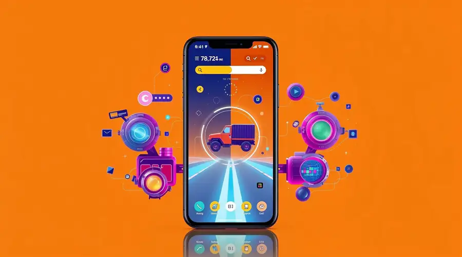 illustration-of-a-logistics-tracking-app