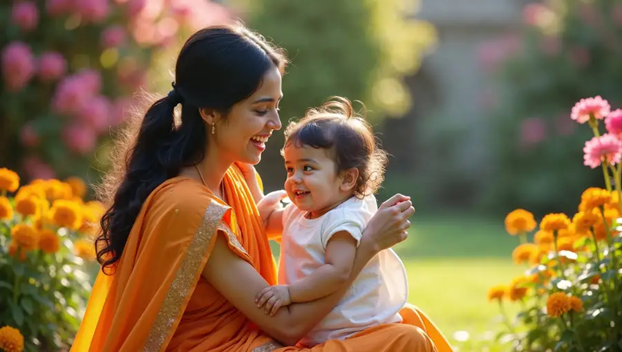 indian-mother-holding-her-baby