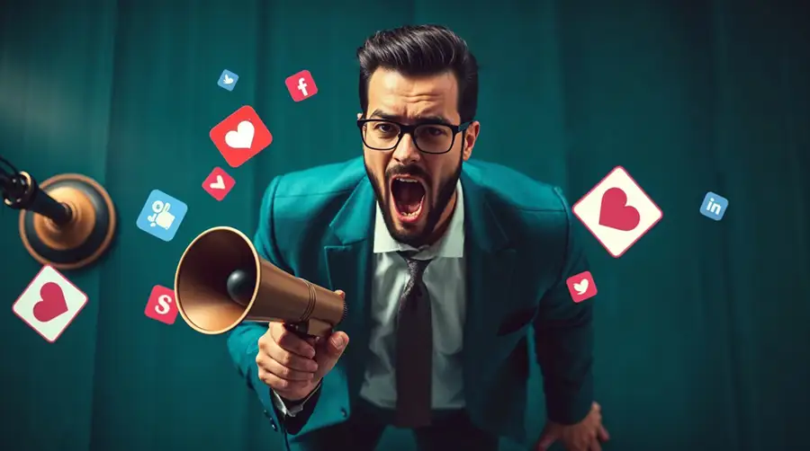 man-in-suit-shouting-into-a-megaphone