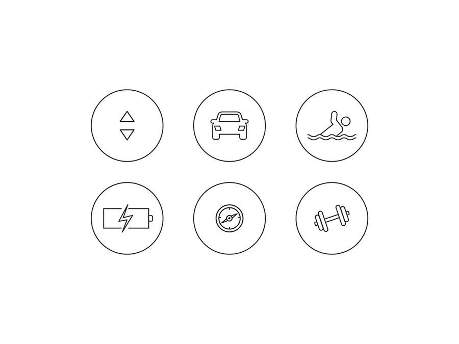 minimal-line-icons-of-amenities