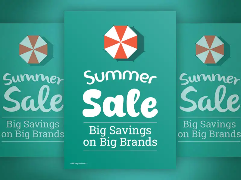 summer-sale-poster-with-umbrella-icon