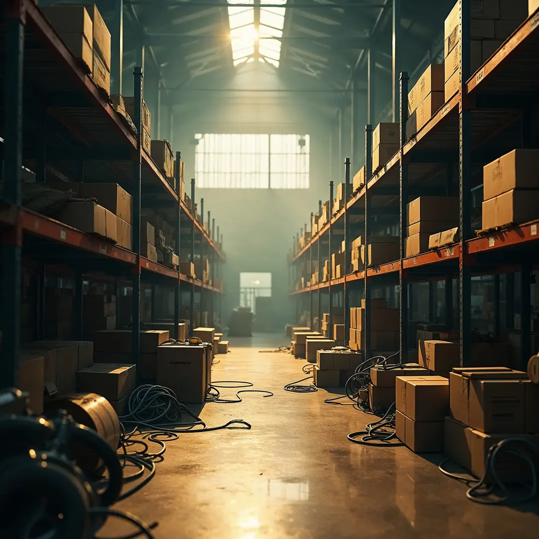 warehouse-with-stacked-boxes-on-shelves