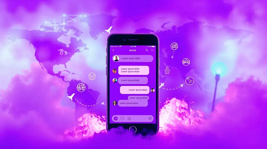 digital-image-of-a-chat-app-on-smartphone