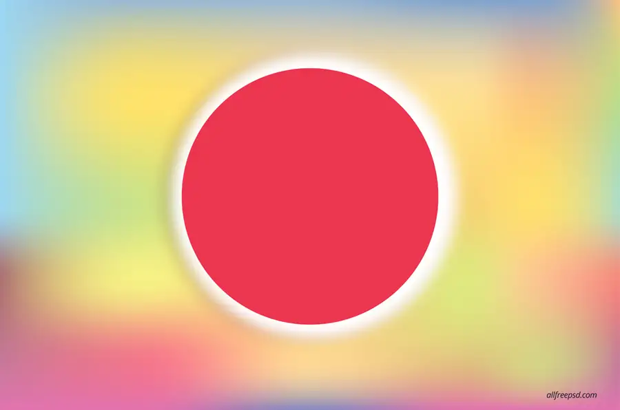 abstract-background-with-red-circle