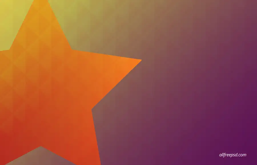 bright-orange-star-on-warm-gradient