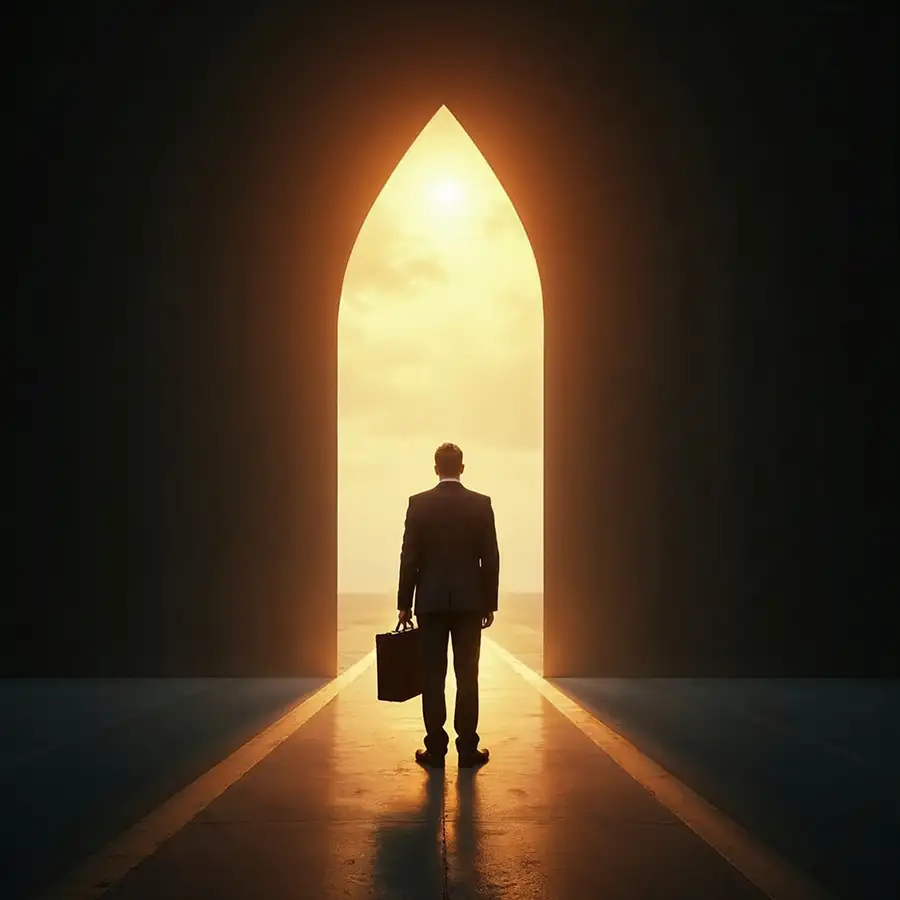 businessman-silhouetted-in-sunlight